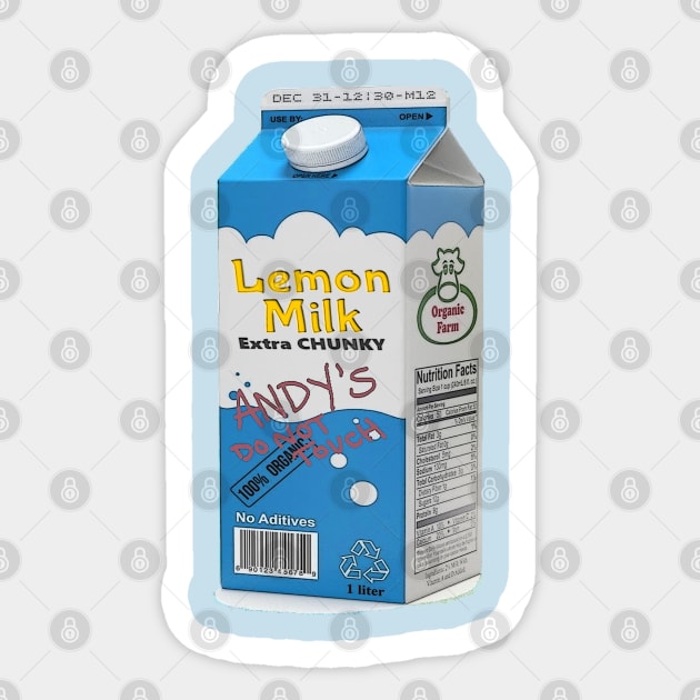 The Office - Chunky Lemon Milk Sticker by OfficeBros